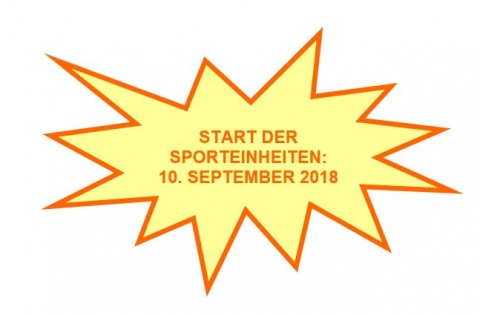 Sportprogramm 2018/19 online!
